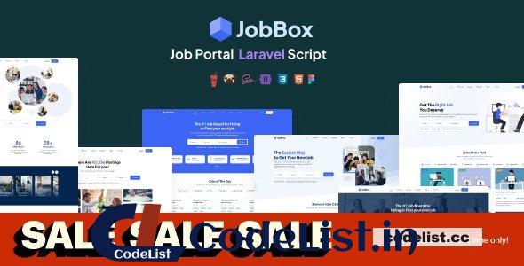 JobBox v1.6.2 – Laravel Job Portal Multilingual System – nulled