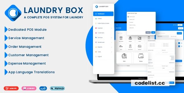 Laundry Box v1.2.0 – POS and Order Management System