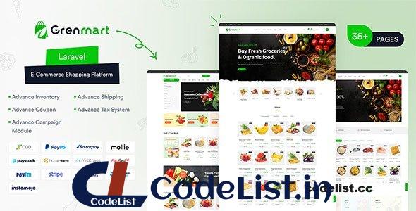 Grenmart v1.0.5 – Organic & Grocery Laravel eCommerce