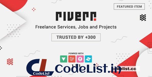 Riverr v1.3.2 – Freelance Services & Projects Platform – nulled