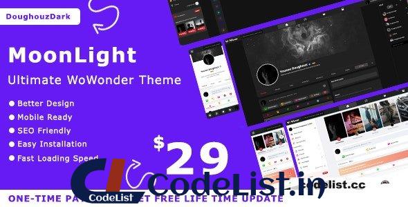 MoonLight v1.0 – The Ultimate WoWonder Theme