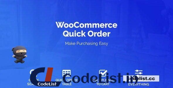 WooCommerce Quick Order v1.4.6