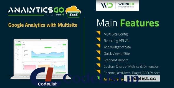 AnalyticsGo SaaS v1.1 – Google Analytics V4 with Multisite – nulled