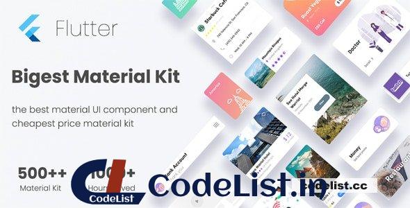 Biggest Pro Widget Flutter Kits v1.0 – Best Selling Flutter Widget Kit 3.0 Flutter UI Kit