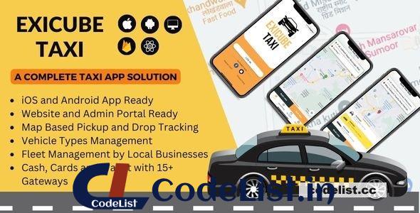 Exicube Taxi App v3.4.0