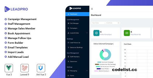 LeadPro v2.0.0 – Lead Management CRM