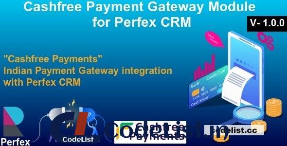 Cashfree Payment Gateway Module For Perfex CRM v1.0.0