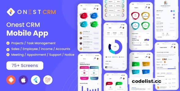 Onest CRM – Multiple Platform v1.1