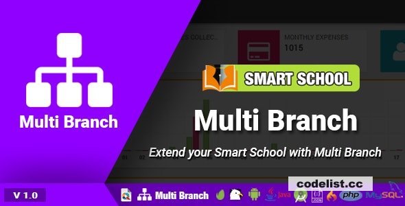 Smart School Multi Branch v1.0