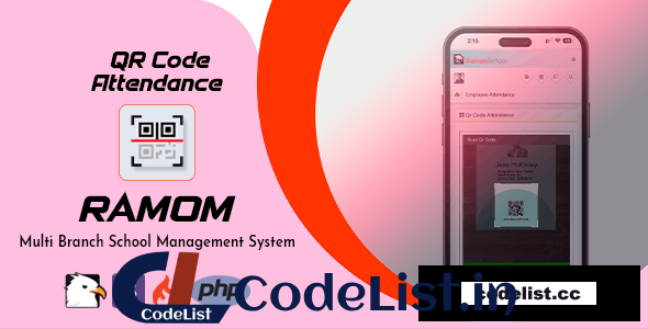 Ramom School QR Code Attendence v2.0