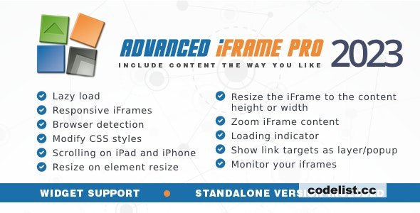 Advanced iFrame Pro v2023.5