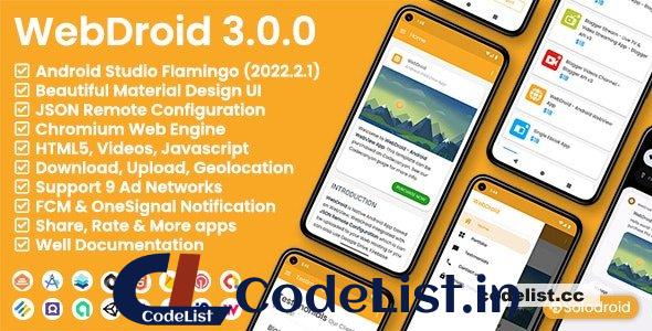 WebDroid v3.0.0 – Android WebView App