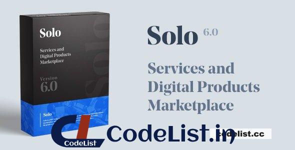 Solo v7.2 – Services and Digital Products Marketplace