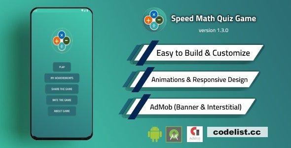 Fast Math v1.3.0 – Quiz Game Source Code with Admob and Unity