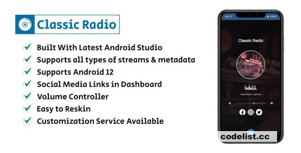 Classic Radio – Simple and Easy Radio Player for Android – 3 August 2023