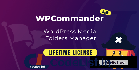 WPCommander v1.4.0 – WordPress Media Folder Manager