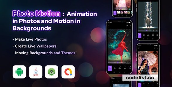 Photo Motion v1.3 – Animation in Photos and Motion in backgrounds