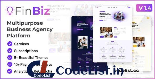 FinBiz v1.4 – Multipurpose Business Agency Platform