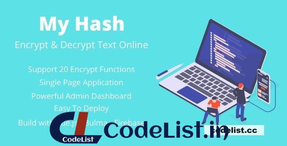 MyHash v2.0 – Encrypt & Decrypt Text Online – Firebase Version (Production Ready)