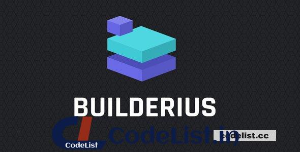 Builderius PRO v0.12.1 – Site builder for WordPress