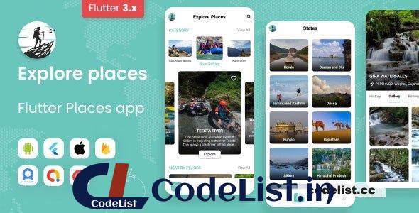 Explore Places – Flutter Places App with Firebase Backend