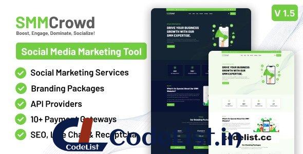 SMMCrowd v1.5 – Marketplace of SMM Services