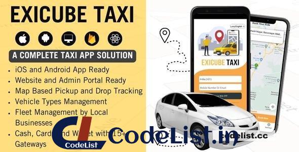 Exicube Taxi App v3.5.0