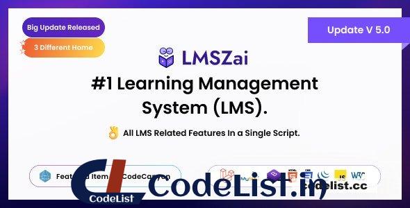 LMSZAI v6.5 – Learning Management System (Saas) – nulled