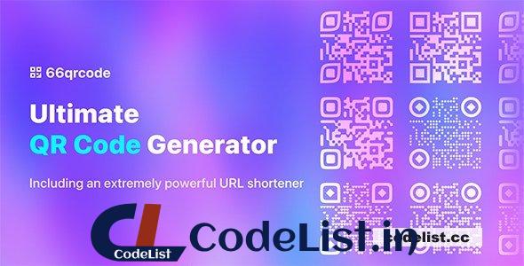 66qrcode v18.0.0 – Ultimate QR Code Generator & URL Shortener (SAAS) – nulled