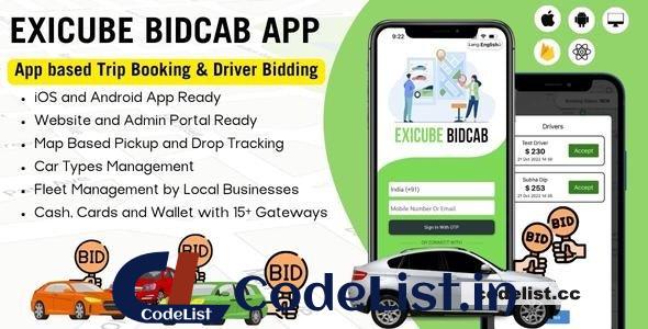 Exicube BidCab App v3.5.0