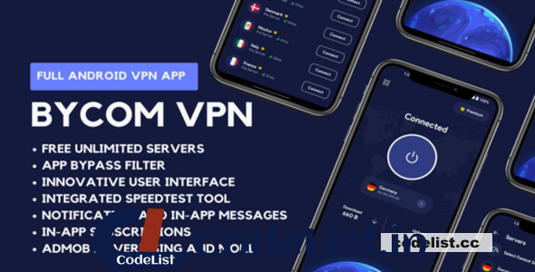 Bycom VPN v1.3 – Secure and Private Android VPN