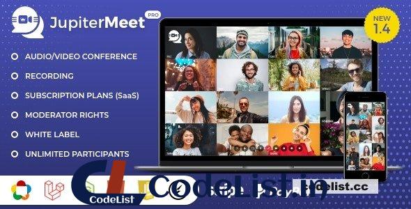 JupiterMeet Pro v1.6.0 – White Label Video Conference – nulled