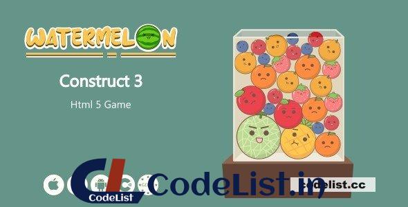 Watermelon – HTML5 Game (Construct 3)