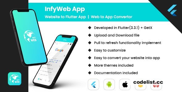 Web to App – Convert Website to Flutter App – 13 August 2024