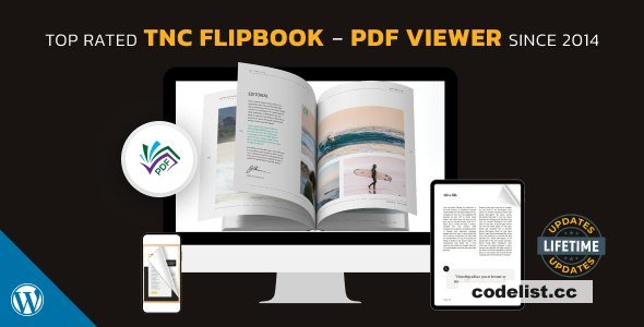 TNC FlipBook v11.5.0 – PDF viewer for WordPress