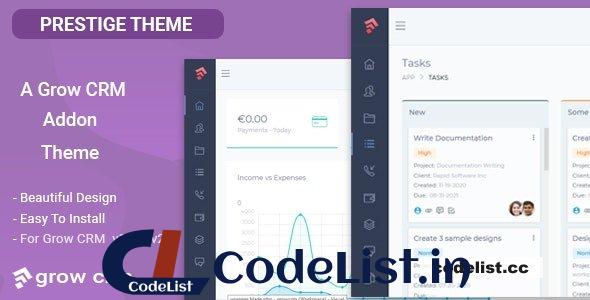 Prestige – Grow CRM Theme