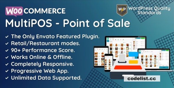 MultiPOS v5.0.1 – Point of Sale (POS) for WooCommerce