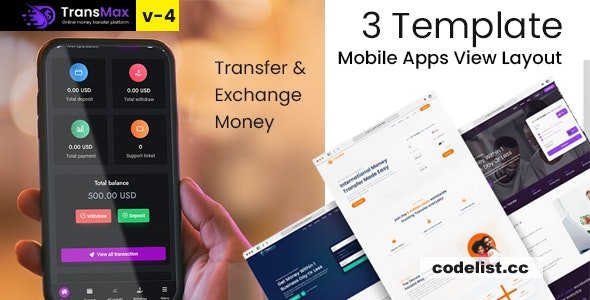 TRANS MAX v3.0 – Online Money Transfer Platform