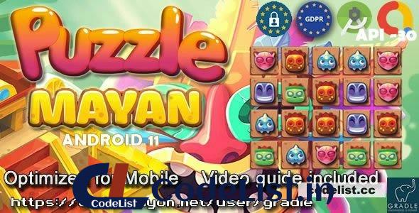 Puzzle Mayan (Admob + GDPR + Android Studio)