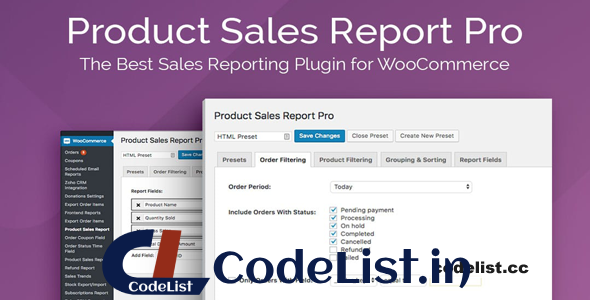 Product Sales Report Pro for WooCommerce v2.2.48