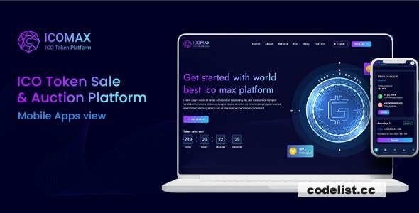 ICOMAX v1.0 – Token Sale & Auction Platform