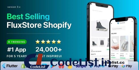 FluxStore Shopify v3.16.8 – The Best Flutter E-commerce app