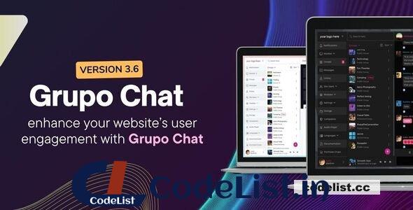 Grupo Chat v3.6 – Chat Room & Private Chat PHP Script – nulled