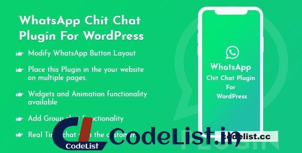 Chit v1.0.2 – WhatsApp Chat WordPress Plugin