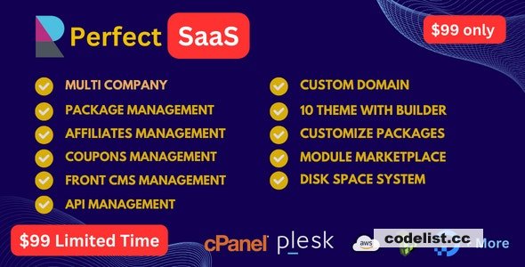 Perfect SaaS v1.2.2 – Powerful Multi-Tenancy Module for Perfex CRM