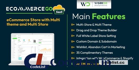 eCommerceGo SaaS v5.3 – eCommerce Store with Multi theme and Multi Store – nulled