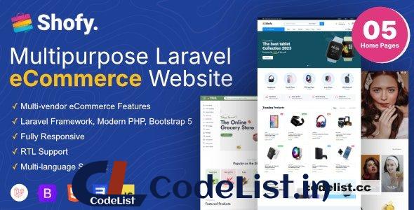 Shofy v1.2.3 – eCommerce & Multivendor Marketplace Laravel Platform – nulled