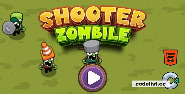 Shooter Zombile – Html5 (Construct3)