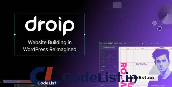 Droip v1.2.0 – No-Code website builder for WordPress