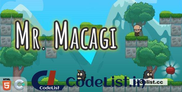 Mr. Macagi – HTML5 Platform game